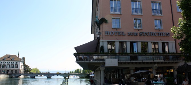 A Hotel With Some Serious History- Storchen Zurich